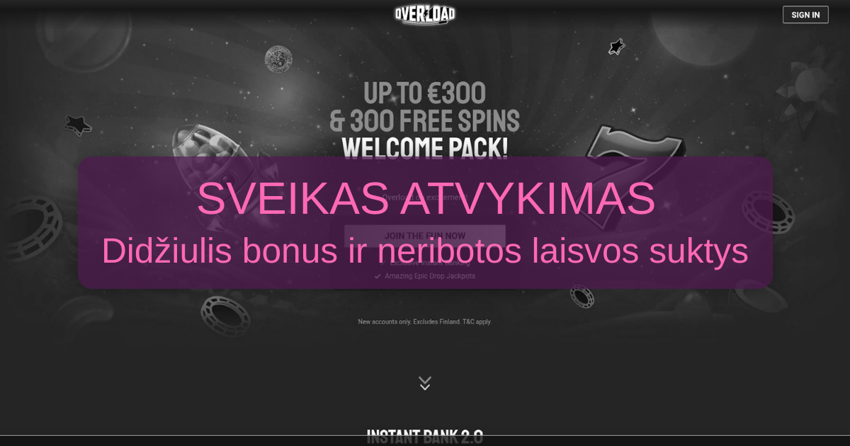 Overload Casino Lietuva