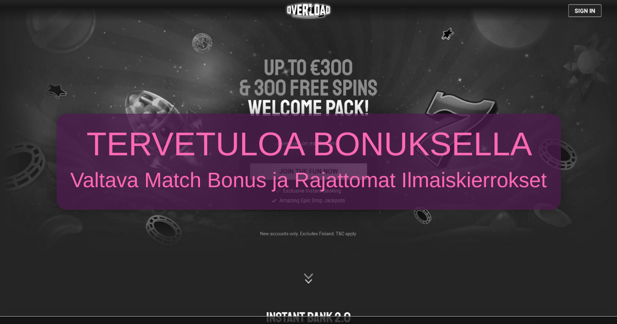 Overload Casino Suomi - Luotettava pelaaminen